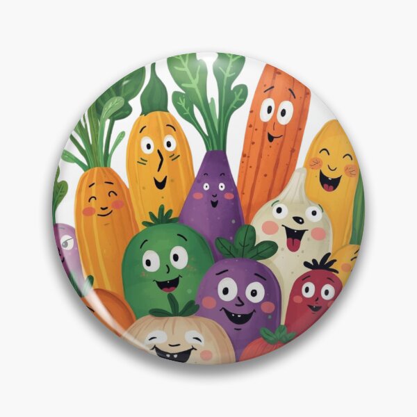 Item preview, Crazy vegetables of all colors designed and sold by Art70shop.
