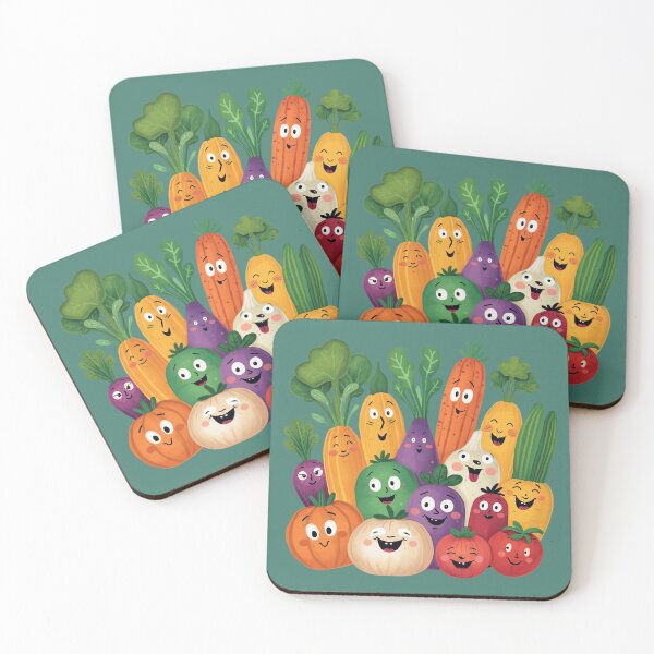 Item preview, Crazy vegetables of all colors designed and sold by Art70shop.