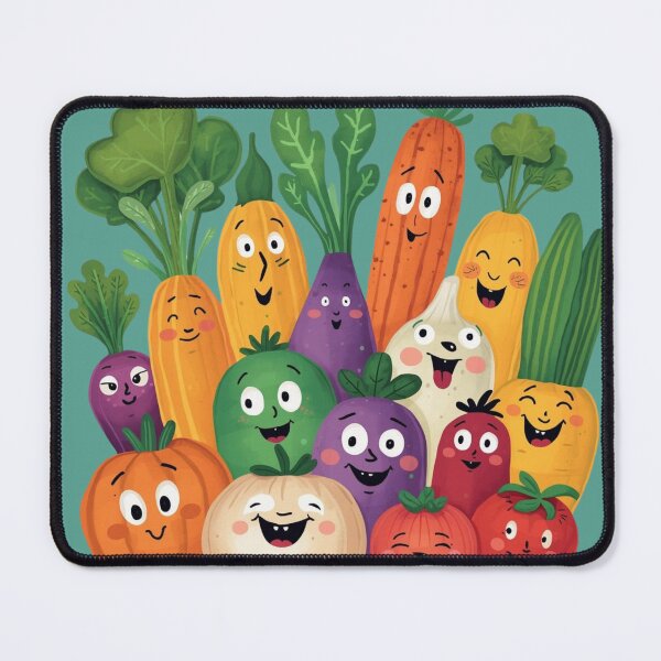 Item preview, Crazy vegetables of all colors designed and sold by Art70shop.