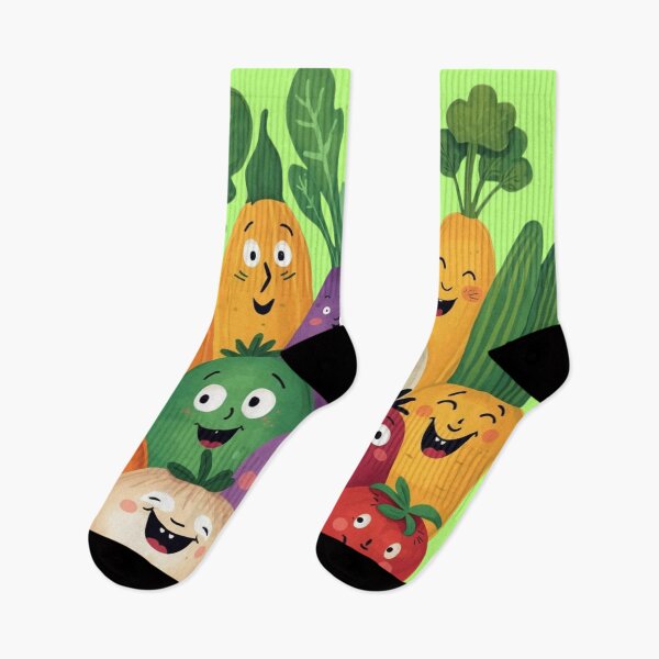 Item preview, Crazy vegetables of all colors designed and sold by Art70shop.