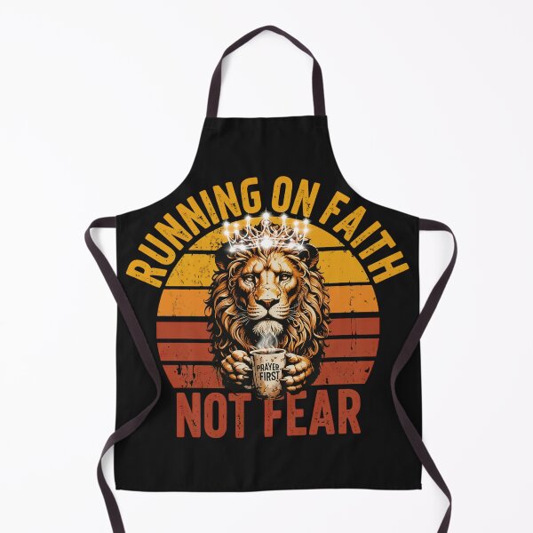 Item preview, Running On Faith Not Fear Christian Lion designed and sold by Original1977.