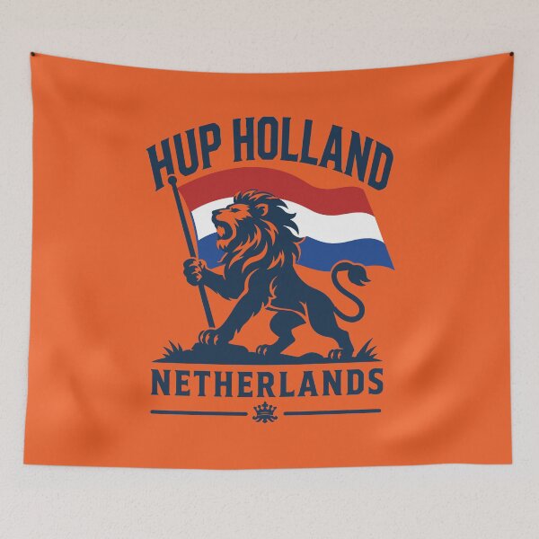 Item preview, Holland Netherlands Flag Lion Nederland Dutch T-Shirt designed and sold by Artimax-Studio.