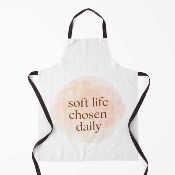 Item preview, Soft Life Chosen Daily – Spiritual Self Love Typography Quote designed and sold by CosmicQuietLab.