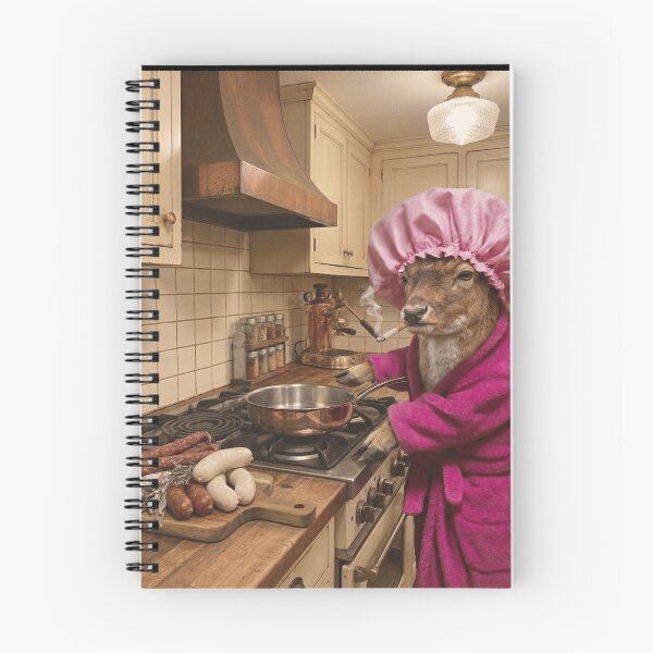 Item preview, Funny Deer Housewife Brainrot Meme Animal Lover designed and sold by TerryConnells.