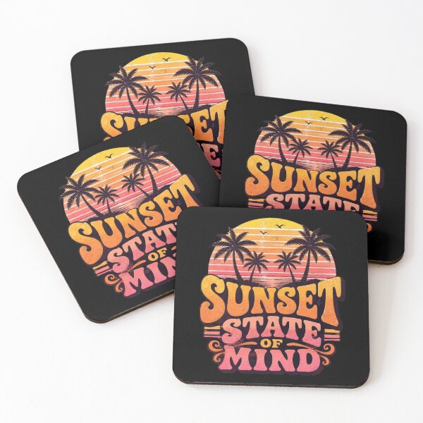 Item preview, Sunset State of Mind – Tropical Vibes Design designed and sold by ABLAT_CREATIONS.
