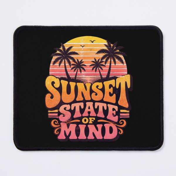 Item preview, Sunset State of Mind – Tropical Vibes Design designed and sold by ABLAT_CREATIONS.