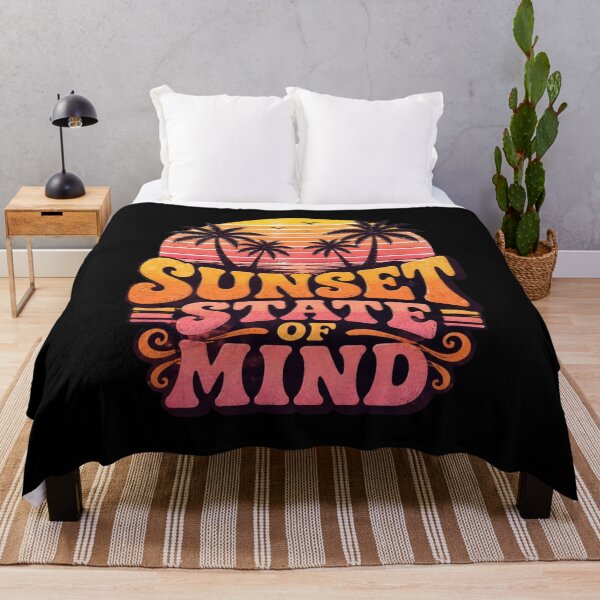 Item preview, Sunset State of Mind – Tropical Vibes Design designed and sold by ABLAT_CREATIONS.