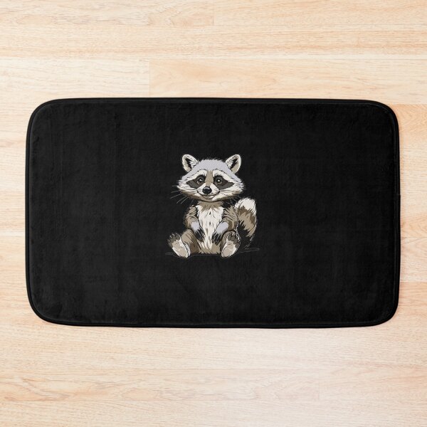 Item preview, Cute Raccoon Animal Portrait designed and sold by Timowo Studio | Fine Line Wildlife Art & Modern Nature Graphics.