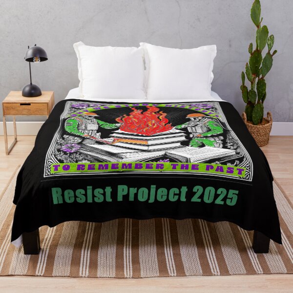 Item preview, Anti-Censorship Resist Project 2025 Poster designed and sold by thelivingrp.