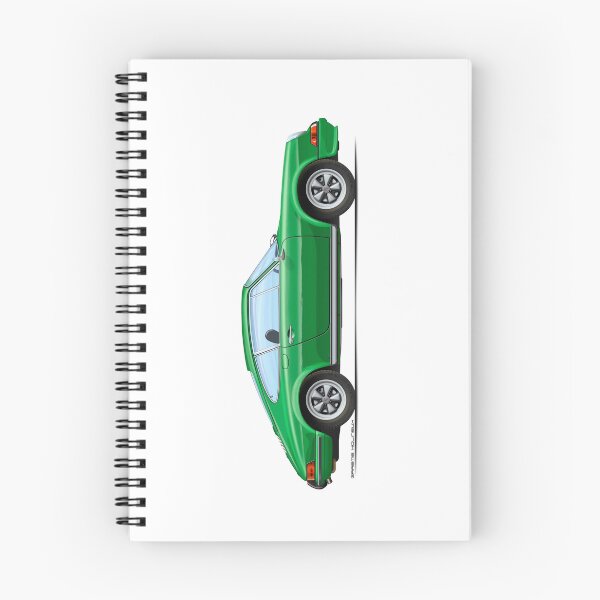 Item preview, PORSCHE 1972 911T 2.4 GREEN designed and sold by Grubby Fingers Aircraft Illustration.