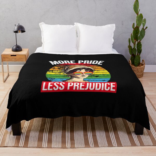 Item preview, Lgbt Ally Gay Pride More Pride Less Prejudice Lgbt Gay Proud T-Shirt designed and sold by FreshHub9.