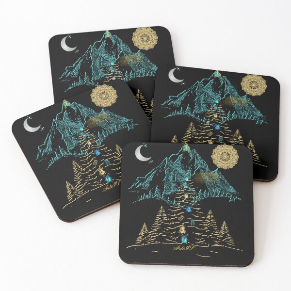 Item preview, Mystical Forest Beetle & Mountain designed and sold by Diseño que alegran tu día.