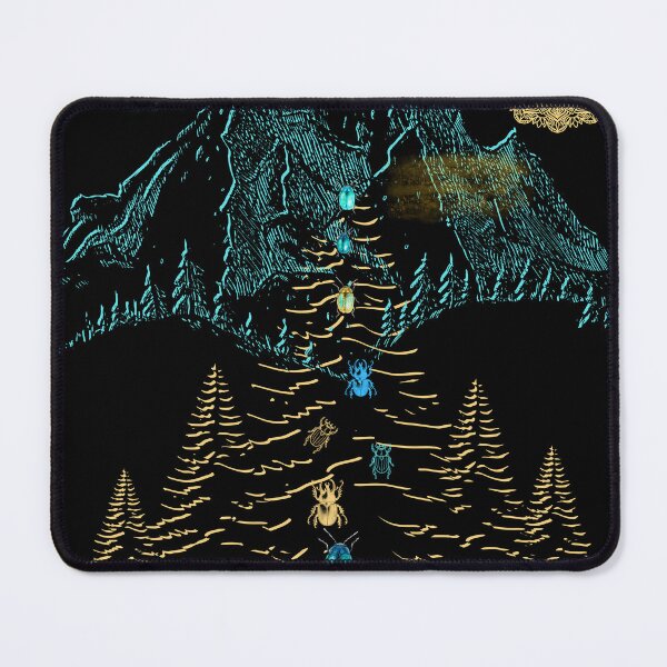 Item preview, Mystical Forest Beetle & Mountain designed and sold by Diseño que alegran tu día.