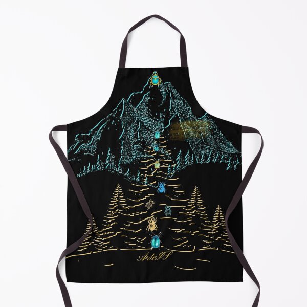Item preview, Mystical Forest Beetle & Mountain designed and sold by Diseño que alegran tu día.