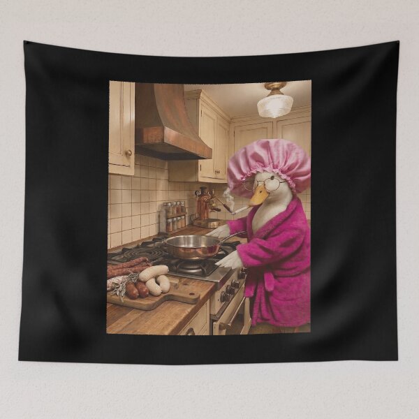 Item preview, Funny Duck Housewife Brainrot Meme Animal Lover designed and sold by TerryConnells.