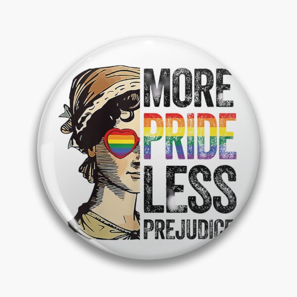 Item preview, More Pride Less Prejudice designed and sold by FreshHub9.