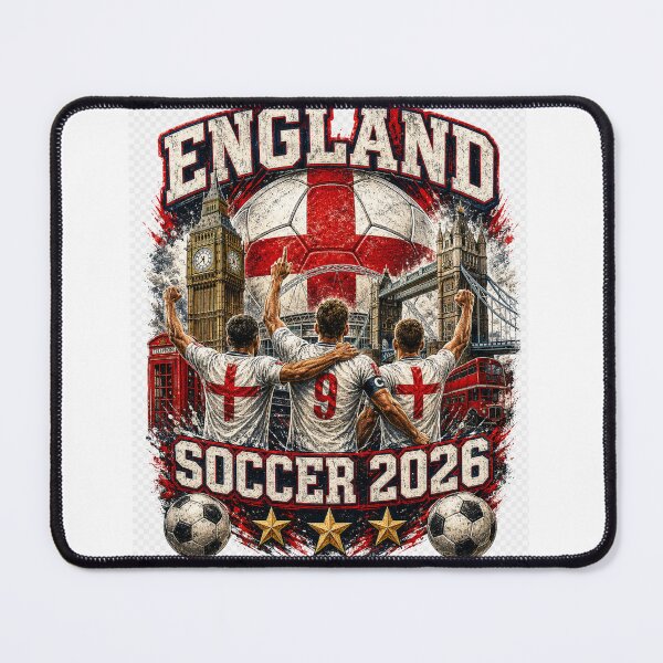 Item preview, England Soccer 2026 Football Fan Gift Three Lions designed and sold by UrbanPrintVibes.