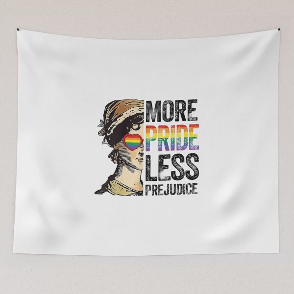 Item preview, More Pride Less Prejudice designed and sold by FreshHub9.