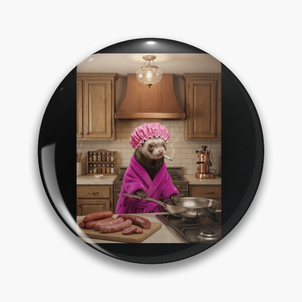 Item preview, Funny Ferret Housewife Brainrot Meme Animal Lover designed and sold by TerryConnells.