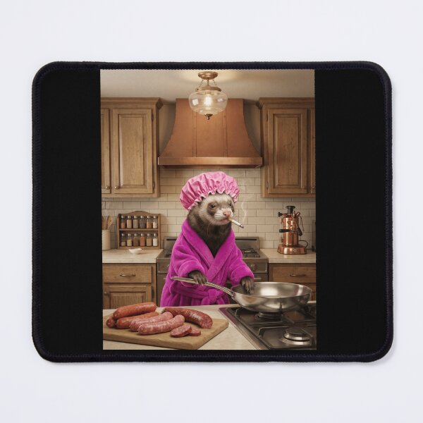Item preview, Funny Ferret Housewife Brainrot Meme Animal Lover designed and sold by TerryConnells.