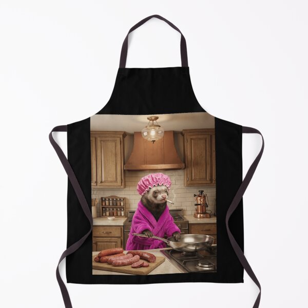 Item preview, Funny Ferret Housewife Brainrot Meme Animal Lover designed and sold by TerryConnells.