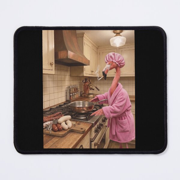Item preview, Funny Flamingo Housewife Brainrot Meme Animal Lover designed and sold by TerryConnells.