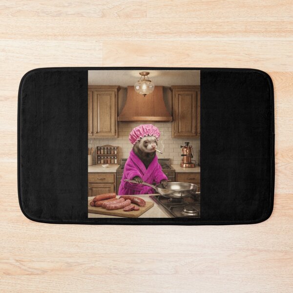 Item preview, Funny Ferret Housewife Brainrot Meme Animal Lover designed and sold by TerryConnells.