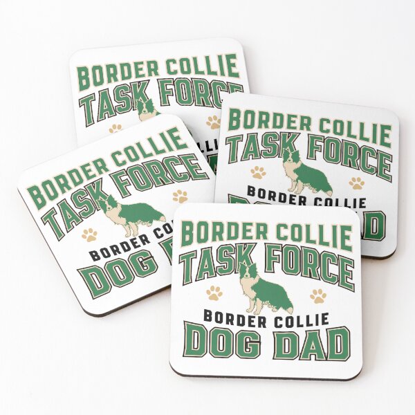 Item preview, Border Collie Task Force Border Collie Dog Dad Shirt designed and sold by tshirtpipeline.