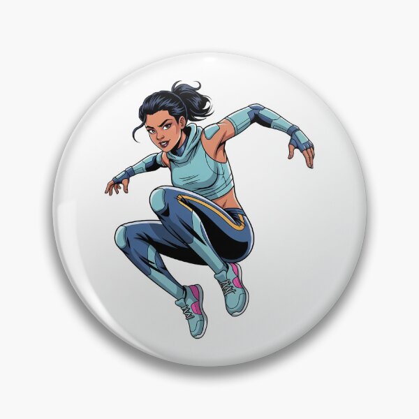 Item preview, Parkour Girl | Parkour art designed and sold by ebialonestar.