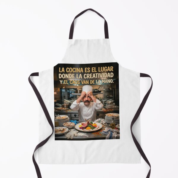 Item preview, Funny Chef Quote - Culinary Chaos and Creativity designed and sold by Csaba1983.