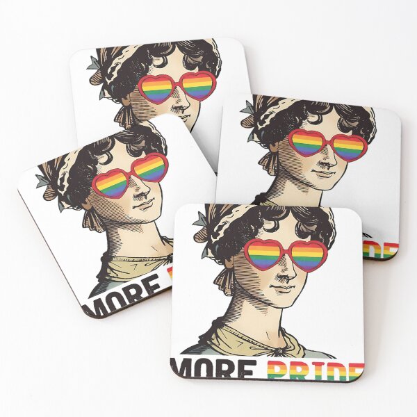 Item preview, More Pride Less Prejudice Lgb Jane Austen  Proud Ally  Pride Montht-Shi designed and sold by FreshHub9.