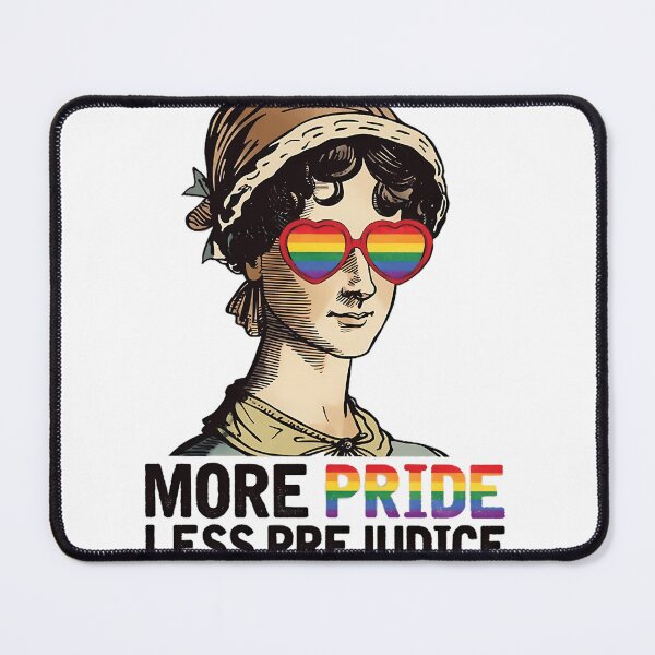 Item preview, More Pride Less Prejudice Lgb Jane Austen Proud Ally Pride Montht-Shi designed and sold by FreshHub9.