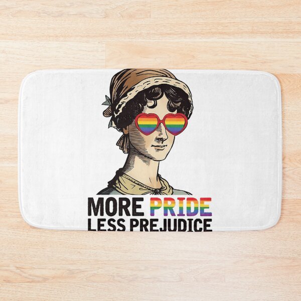 Item preview, More Pride Less Prejudice Lgb Jane Austen  Proud Ally  Pride Montht-Shi designed and sold by FreshHub9.