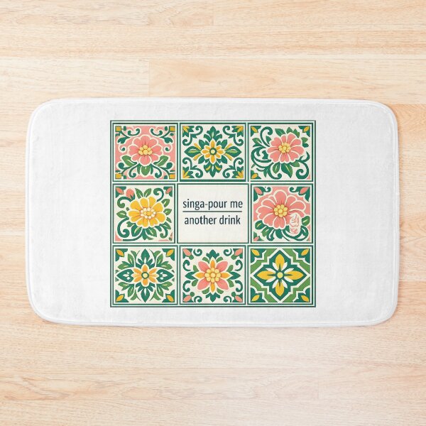 Item preview, Singa-pour Me Another Drink designed and sold by KungPowUnicorn.