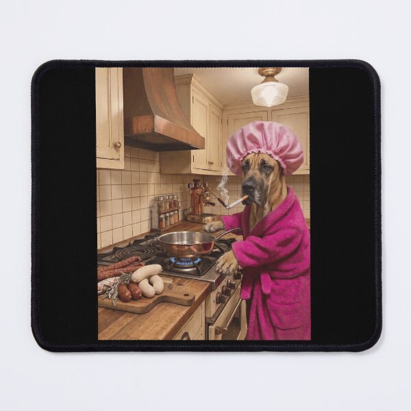 Item preview, Funny Great Dane Housewife Brainrot Meme Dog Owner designed and sold by TerryConnells.