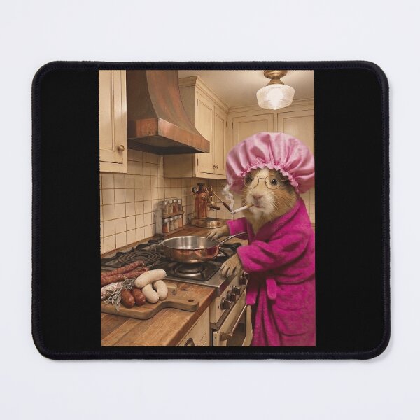 Item preview, Funny Guinea Pig Housewife Brainrot Meme Animal Lover designed and sold by TerryConnells.