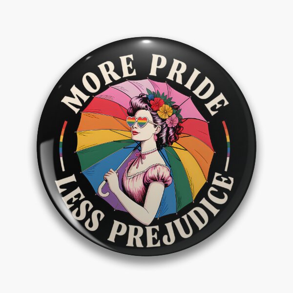 Item preview, More Pride Less Prejudice Lgbt Proud Ally Pride Month designed and sold by FreshHub9.