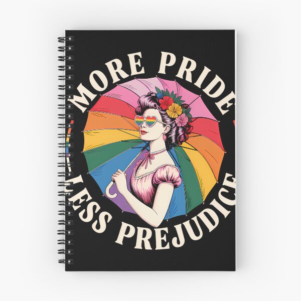 Item preview, More Pride Less Prejudice Lgbt Proud Ally Pride Month designed and sold by FreshHub9.