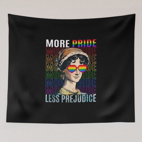Item preview, More Pride Less Prejudice Lgbtq Pride Month designed and sold by FreshHub9.