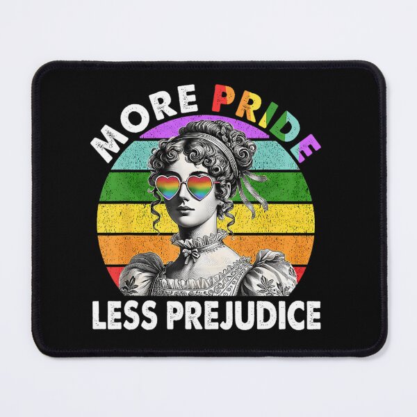 Item preview, More Pride Less Prejudice Pride Month Lgbtq Gay Lesbian designed and sold by FreshHub9.