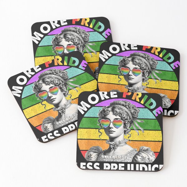 Item preview, More Pride Less Prejudice Pride Month Lgbtq Gay Lesbian designed and sold by FreshHub9.