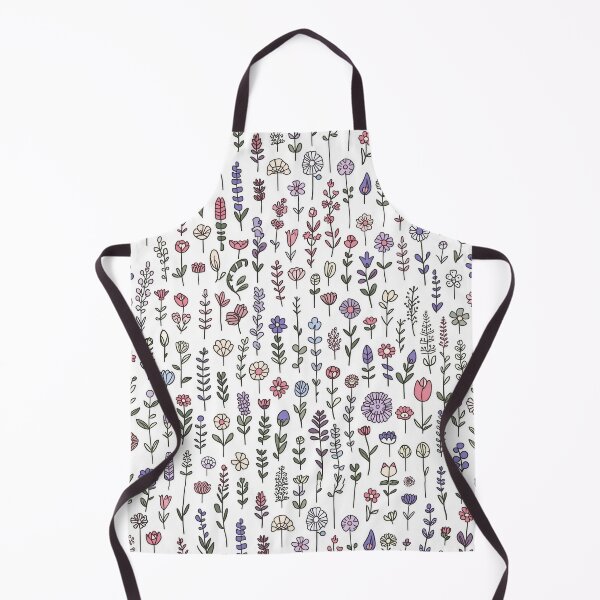 Item preview, Wildflower Diary Pastel Botanical Pattern designed and sold by NuvoraNest.