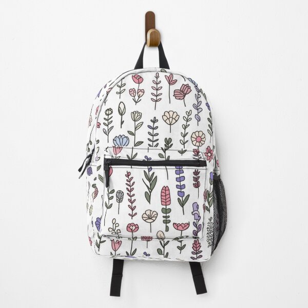 Item preview, Wildflower Diary Pastel Botanical Pattern designed and sold by NuvoraNest.