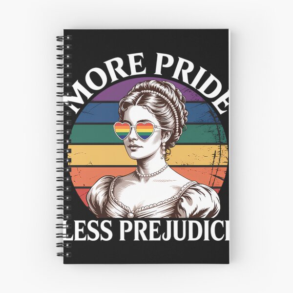 Item preview, More Pride Less Prejudice Pride Month Lgbtq designed and sold by FreshHub9.