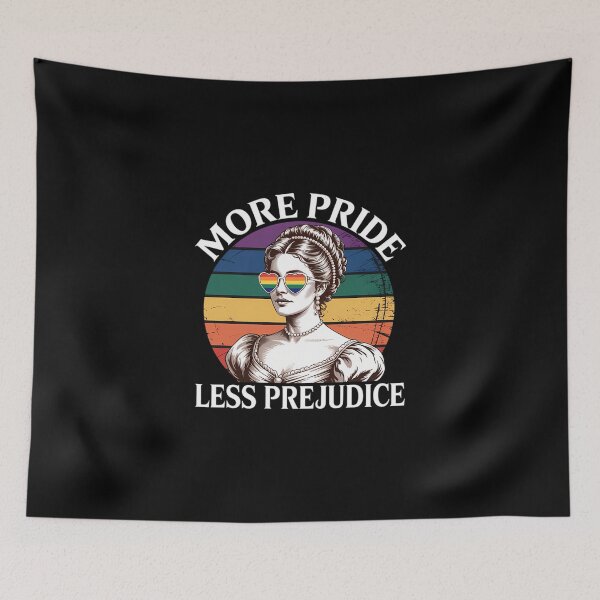 Item preview, More Pride Less Prejudice Pride Month Lgbtq designed and sold by FreshHub9.