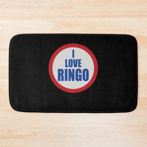 Item preview, I Love Ringo - Vintage Sixties Beat Brit Pop Fan Club Pop Art Music Badge #6839 designed and sold by aztra-art.
