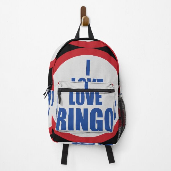 Item preview, I Love Ringo - Vintage Sixties Beat Brit Pop Fan Club Pop Art Music Badge #6839 designed and sold by aztra-art.