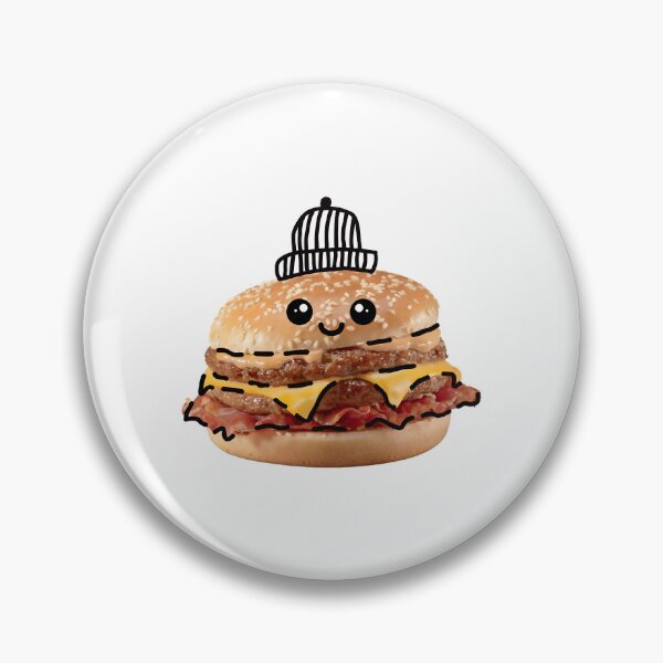 Item preview, Happy Burger Character designed and sold by funwithstickers.
