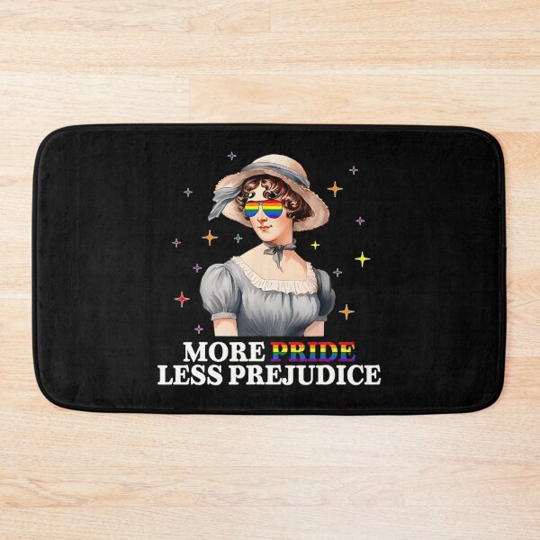 Item preview, More Pride Less Prejudice Rainbow Lgbt Gay Lesbian designed and sold by FreshHub9.
