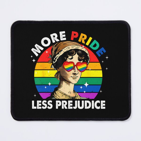Item preview, More Pride Less Prejudice Rainbow Lgbt Pride Gay Lesbian designed and sold by FreshHub9.